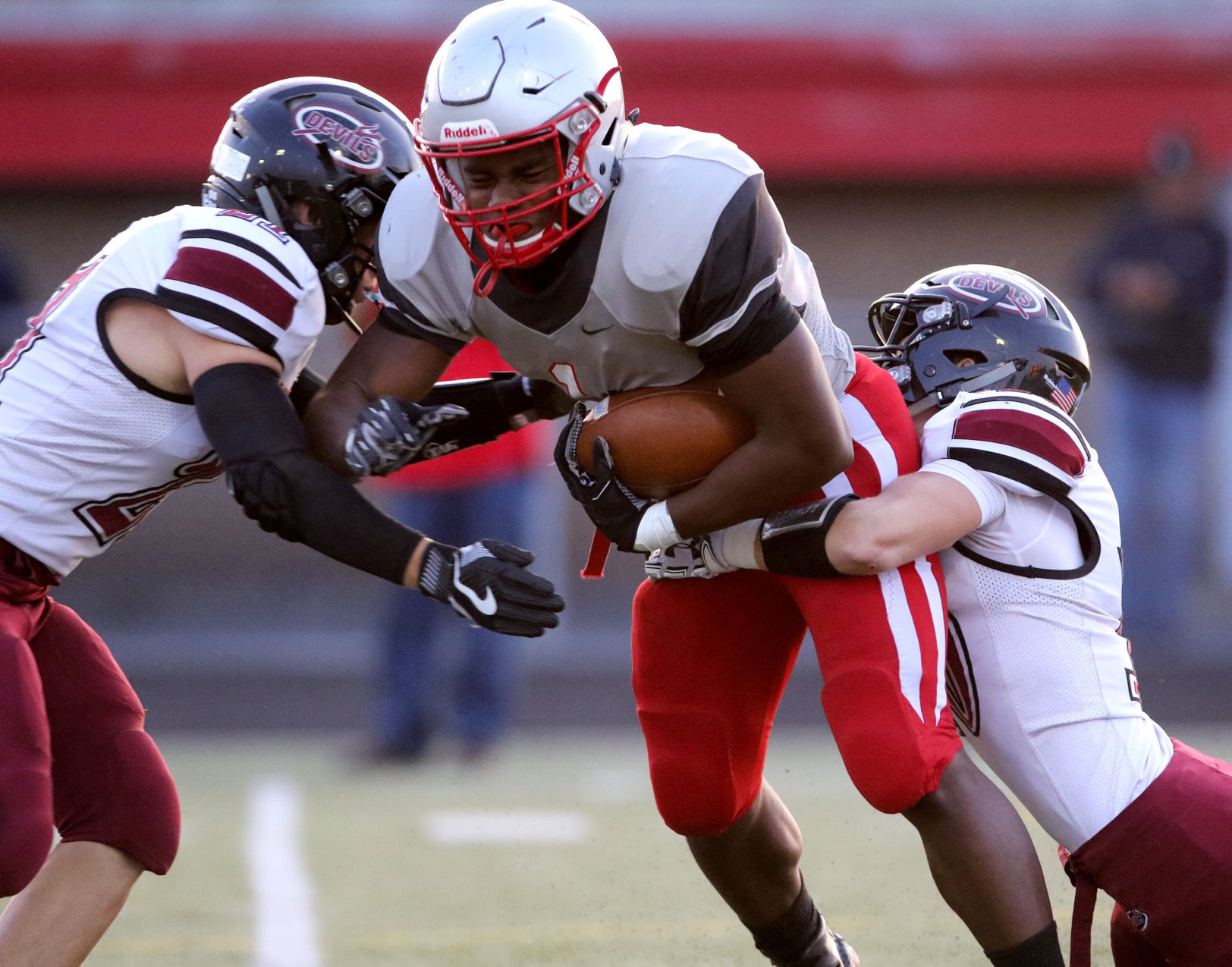 Lowell at Morton football